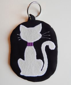 Coin Purse - White Cat 2