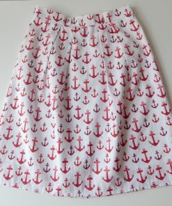 Skirt - Red Anchors