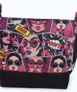 Torbica - Retro Strip 2 - water resistant