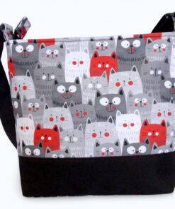 Torbica - Mačja gužva - Red - Water Resistant